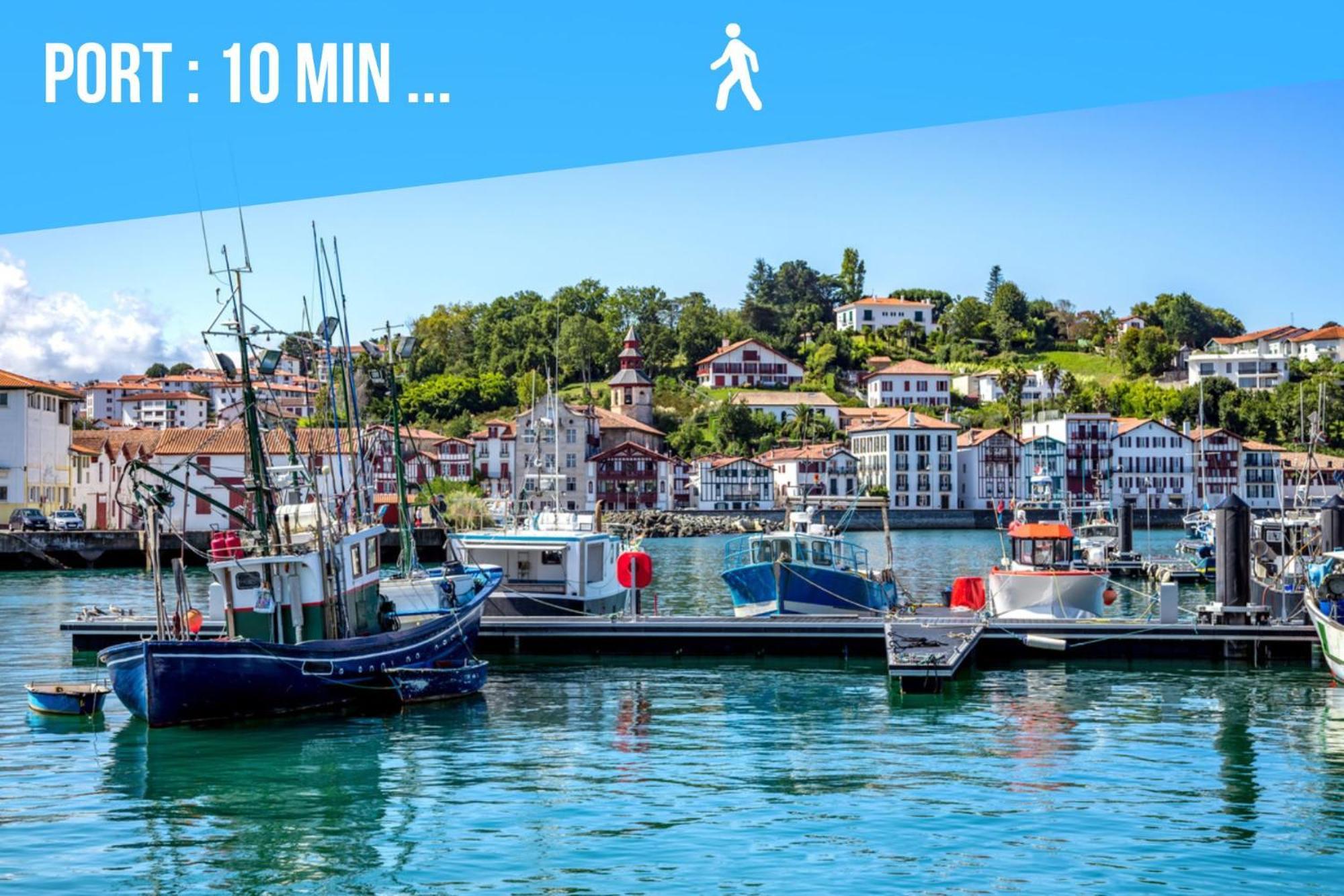 Caporizon-Baillenia-T1 Vue Montagne - Piscine St Jean De Luz Διαμέρισμα Saint-Jean-de-Luz Εξωτερικό φωτογραφία
